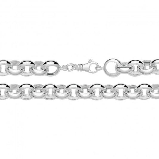 Acotis Silver Chain Hallow Belcher G1393