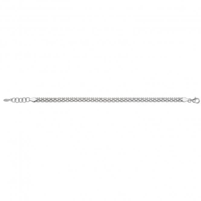Acotis Silver Bracelet Rhodium Plated Watch Link  G3304B