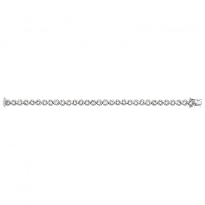 Acotis Silver Bracelet Rhodium Plated Zirconia Set G3283B