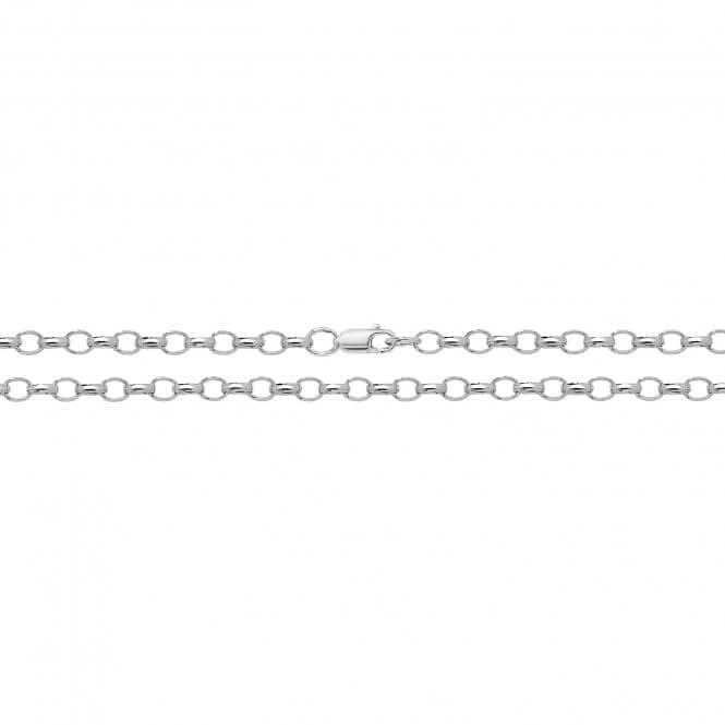 Acotis Silver Chain Oval Belcher G1078