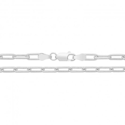 Acotis Silver Paper Clip Chain G1373
