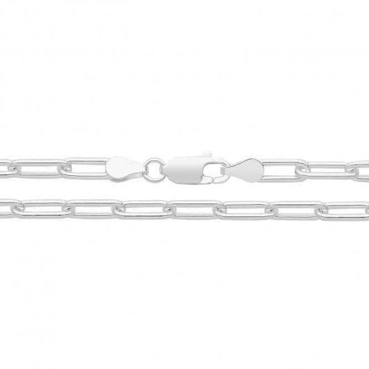 Acotis Silver Paper Clip Chain G1374