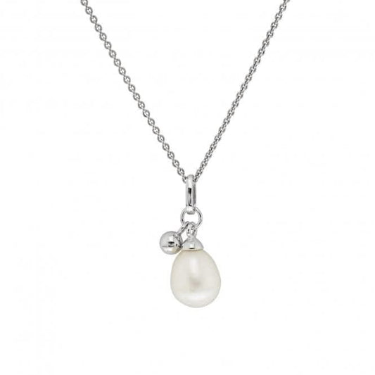 Acotis Silver Necklace Pearl G3356