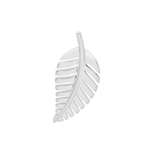 Acotis Silver Pendant Rhodium Leaf G61074