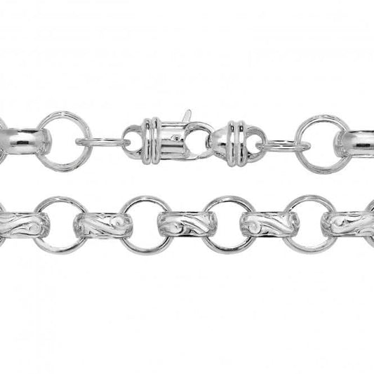 Acotis Silver Chain Round Belcher G1173