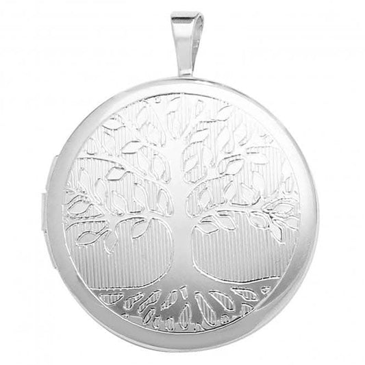 Acotis Silver Locket Round G6940