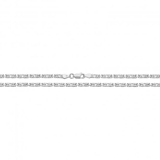 Acotis Silver Chain Square Byzantine G1129