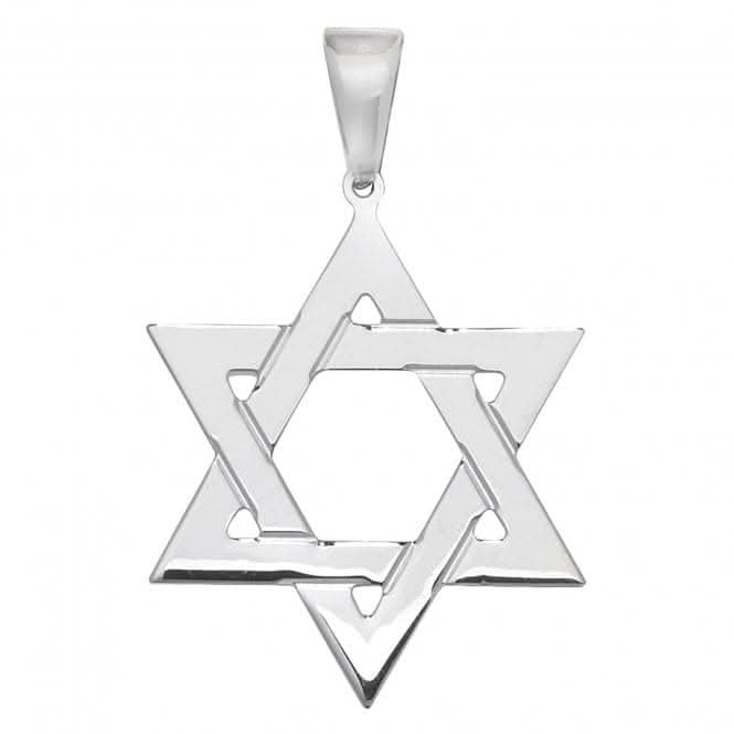 Acotis Silver Pendant Star of David G6936