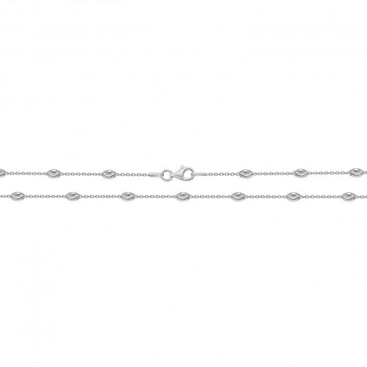 Acotis Silver Chain Moon G1291