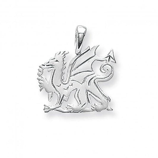Acotis Silver Pendant Welsh Dragon G6600
