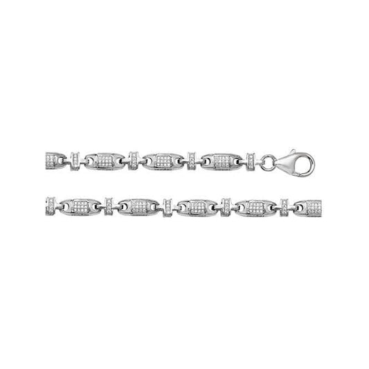 Acotis Silver Chain Zirconia G1336