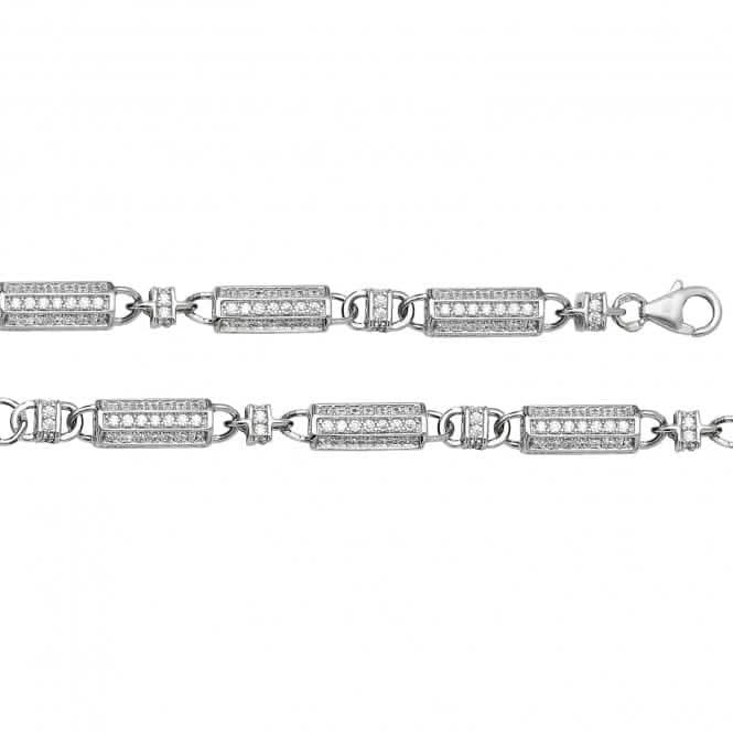 Acotis Silver Chain Zirconia G1337