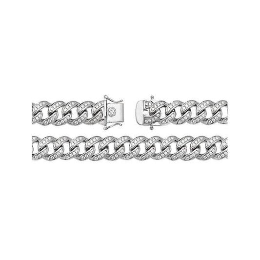 Acotis Silver Chain Zirconia G1339