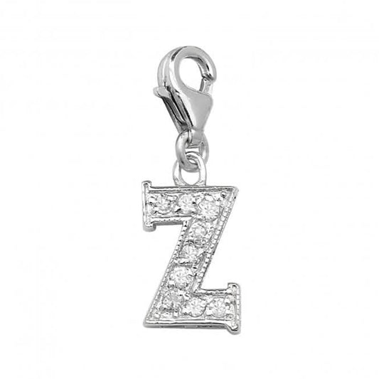 Acotis Silver Pendant Zirconia with Initial G6282/Z