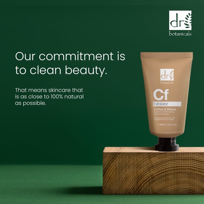 Coffee Superfood Renewing Facial Exfoliator with Physical & Chemical Exfoliation