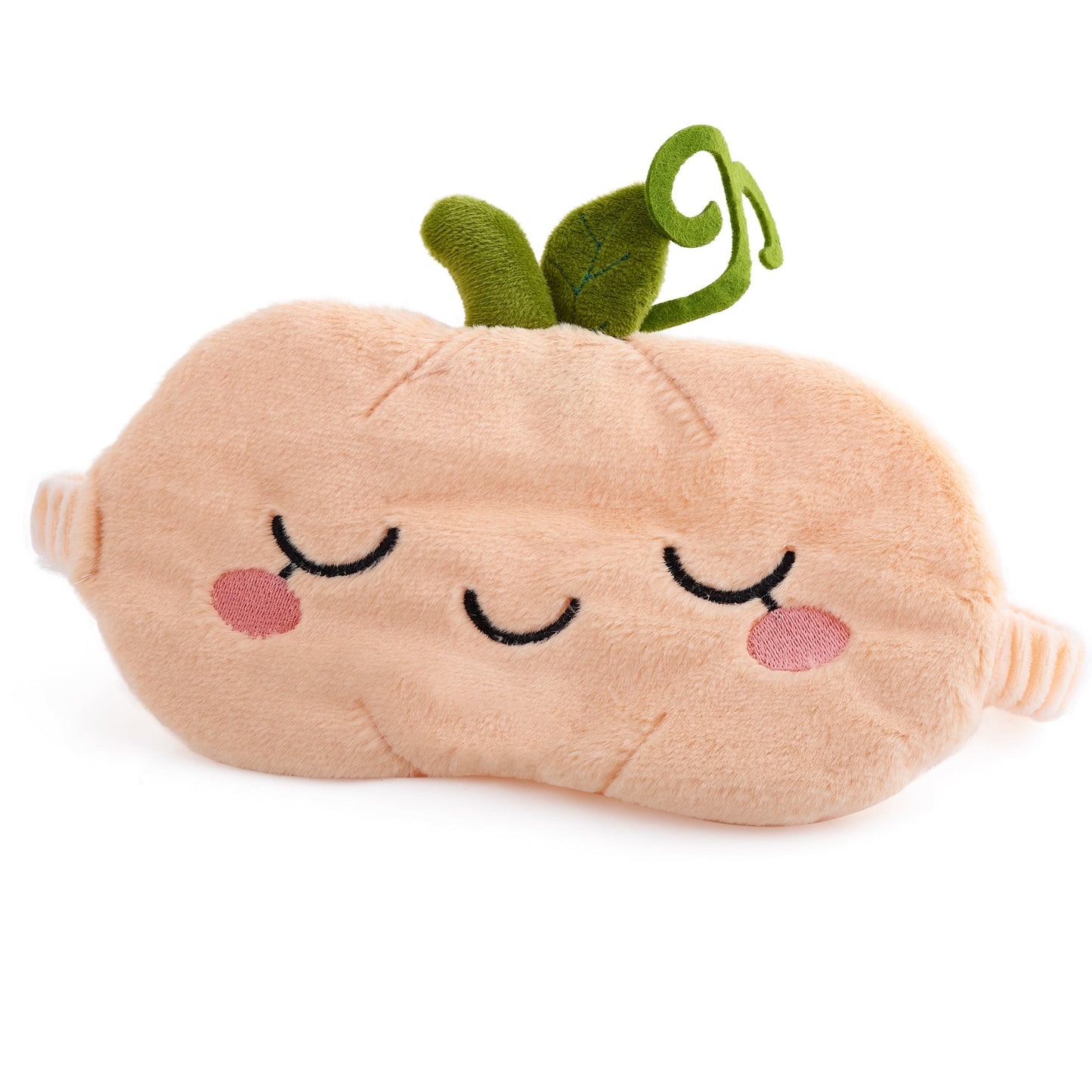 Halloween Novelty Plush Sleep Mask - Pumpkin