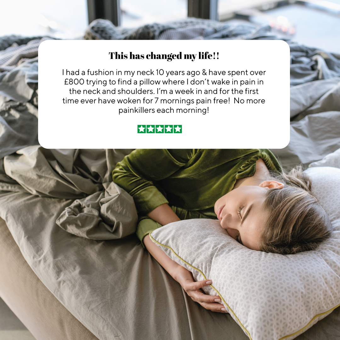 Brightr Stella The Best Pillow for Neck & Shoulder Pains