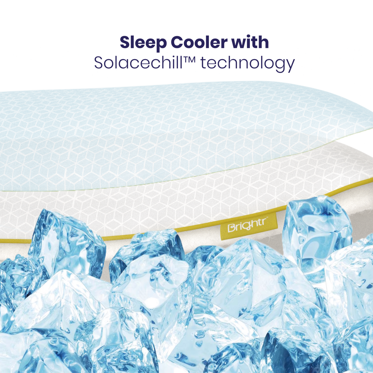 Brightr® Stella Hybrid Neck Relief pillow