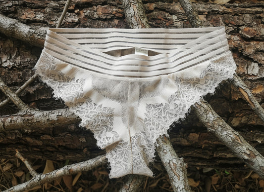 Forget Me Not Brazilian Women's Knickers in Nude